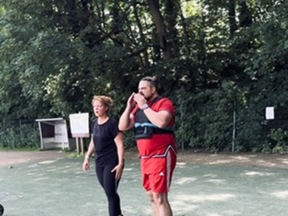Coaching outdoor